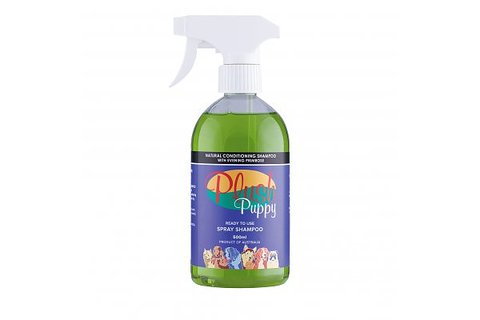 Plush Puppy Natural Conditioning Shampoo with Evening Primrose - ‘Easy To Use’ Spray On Shampoo