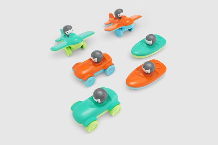 Mini Racerbåt, Kid O - 2
