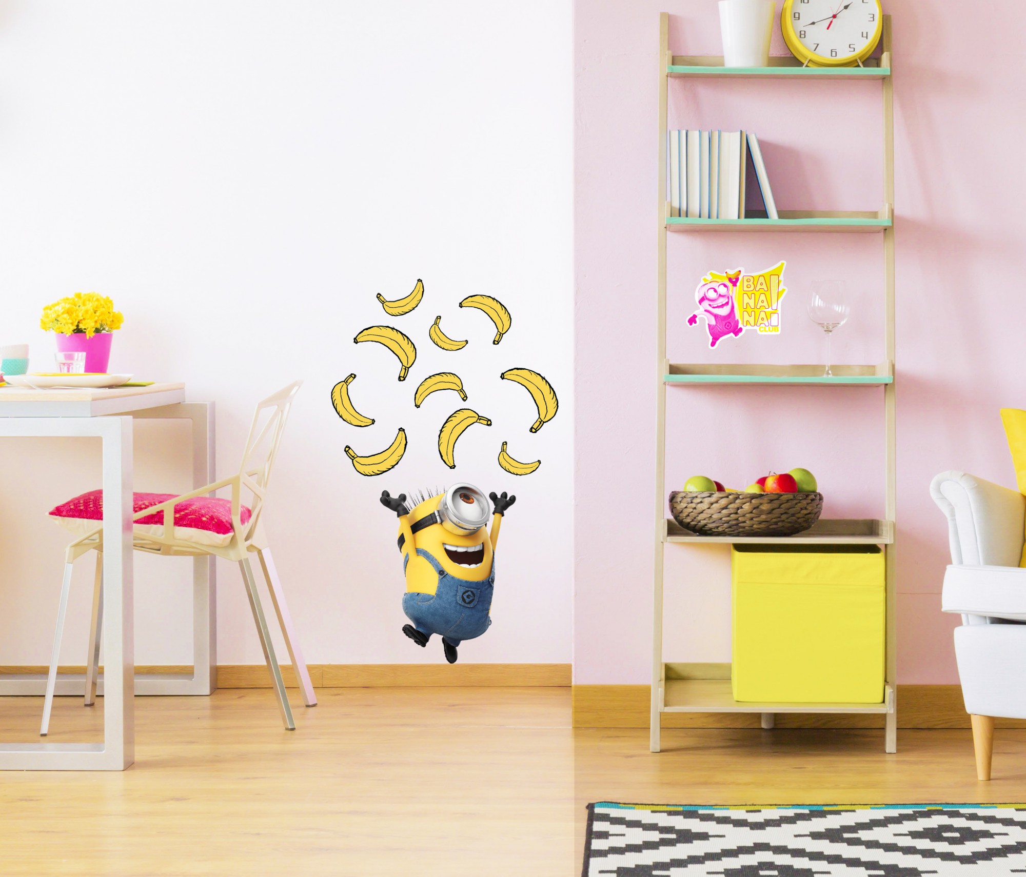 Minions går Bananas, veggdokor
