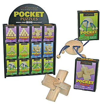 Brain smart - 6 stk IQ spill - Mixpakke 