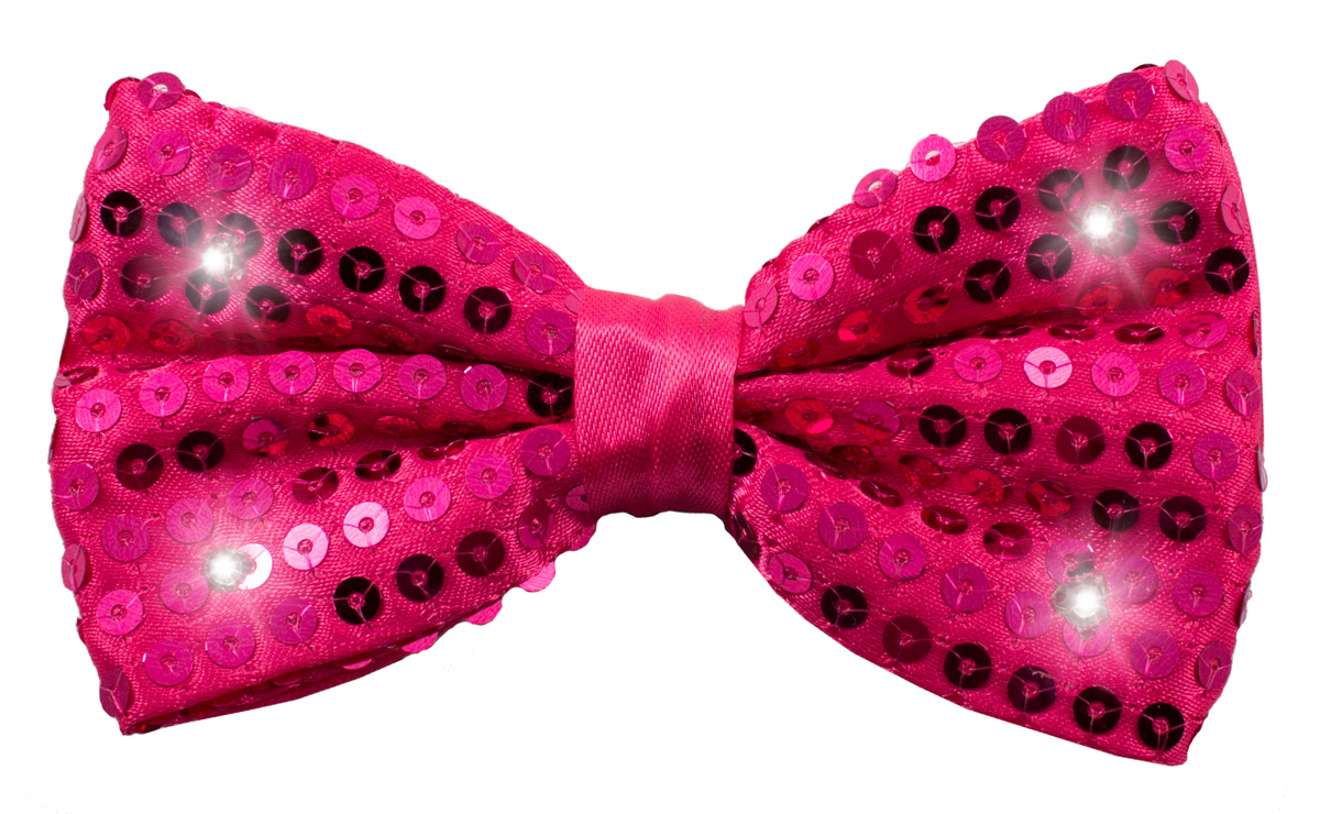 Sløyfe Rosa med LED lys