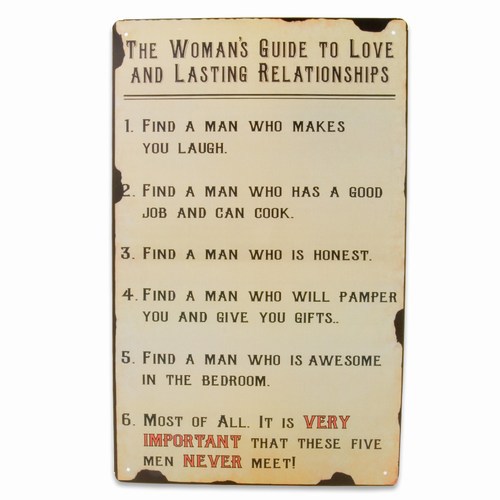 The Womans Guide to love and lasting relationships!