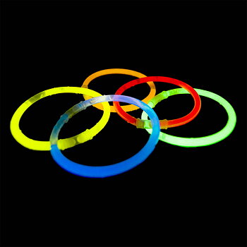 Selvlysende Armbånd GID (Mix 5 fargar)