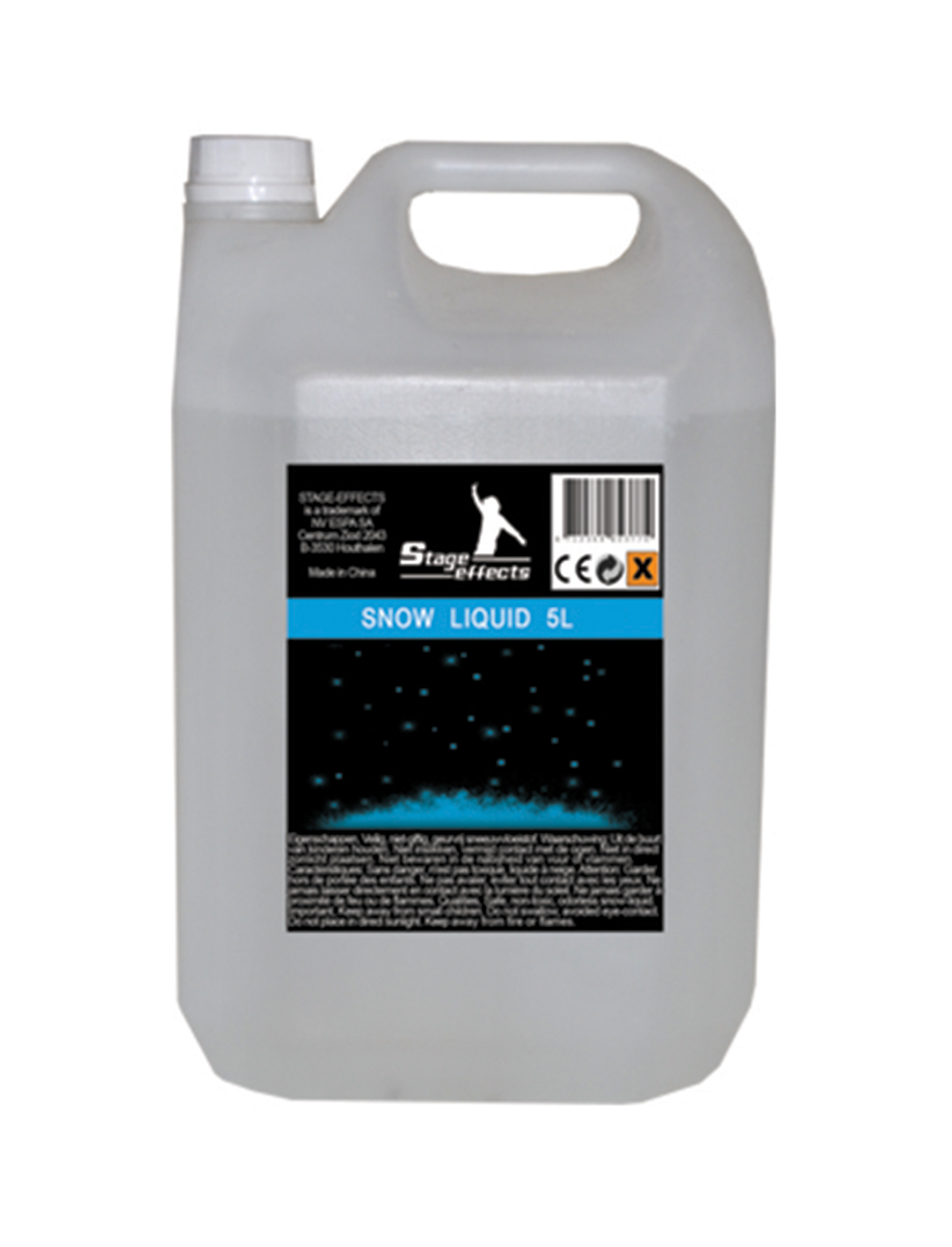 Væske til snømaskin, 5 L