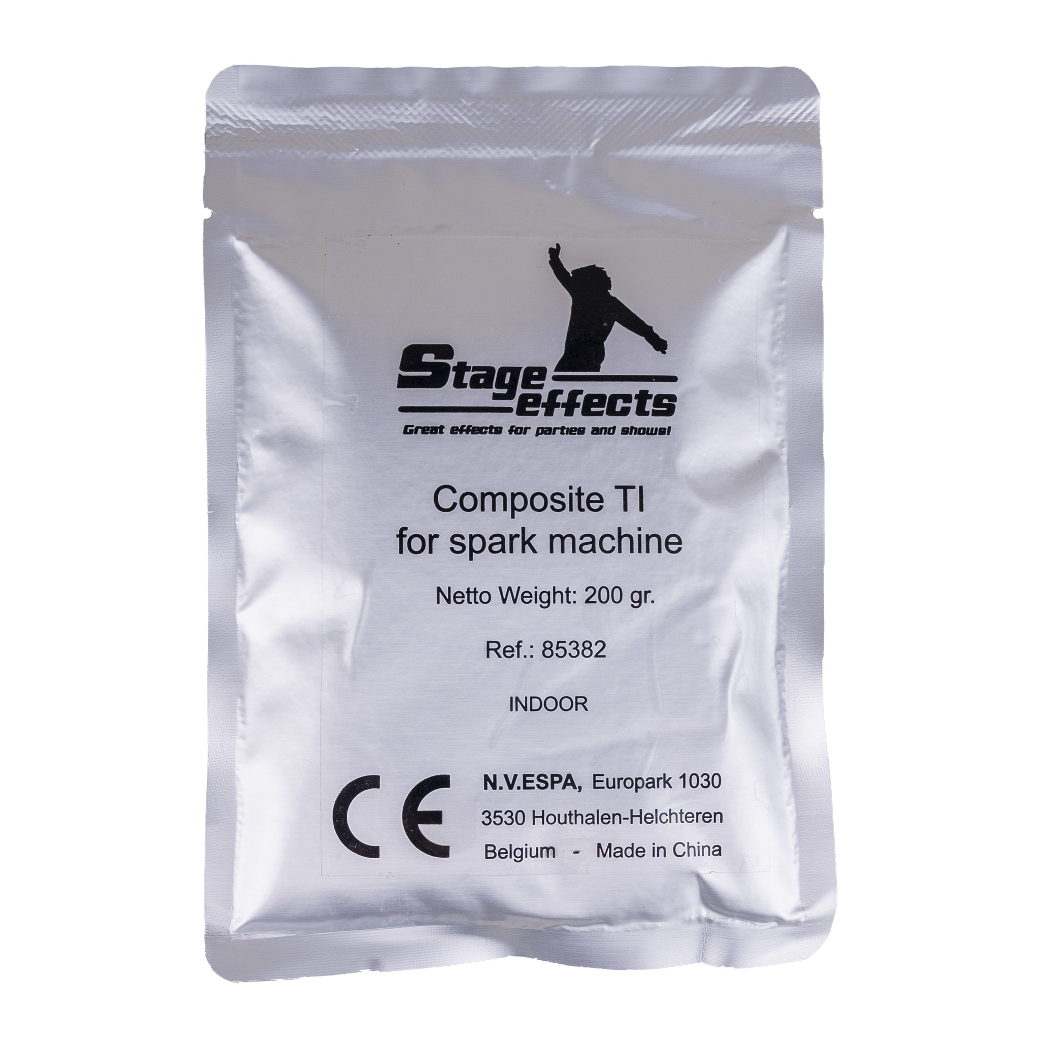 Kompositt pulver til Flame/gnist maskin (Indoor use)