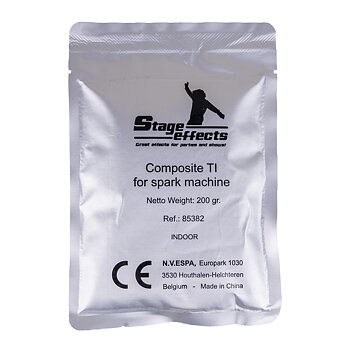 Kompositt pulver til Flame/gnist maskin (Indoor use)