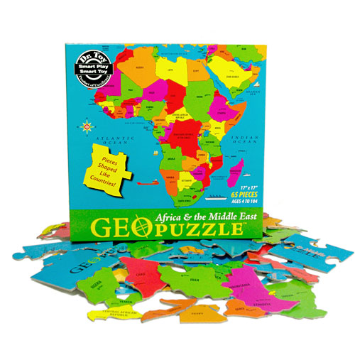 GeoPuzzle Afrika