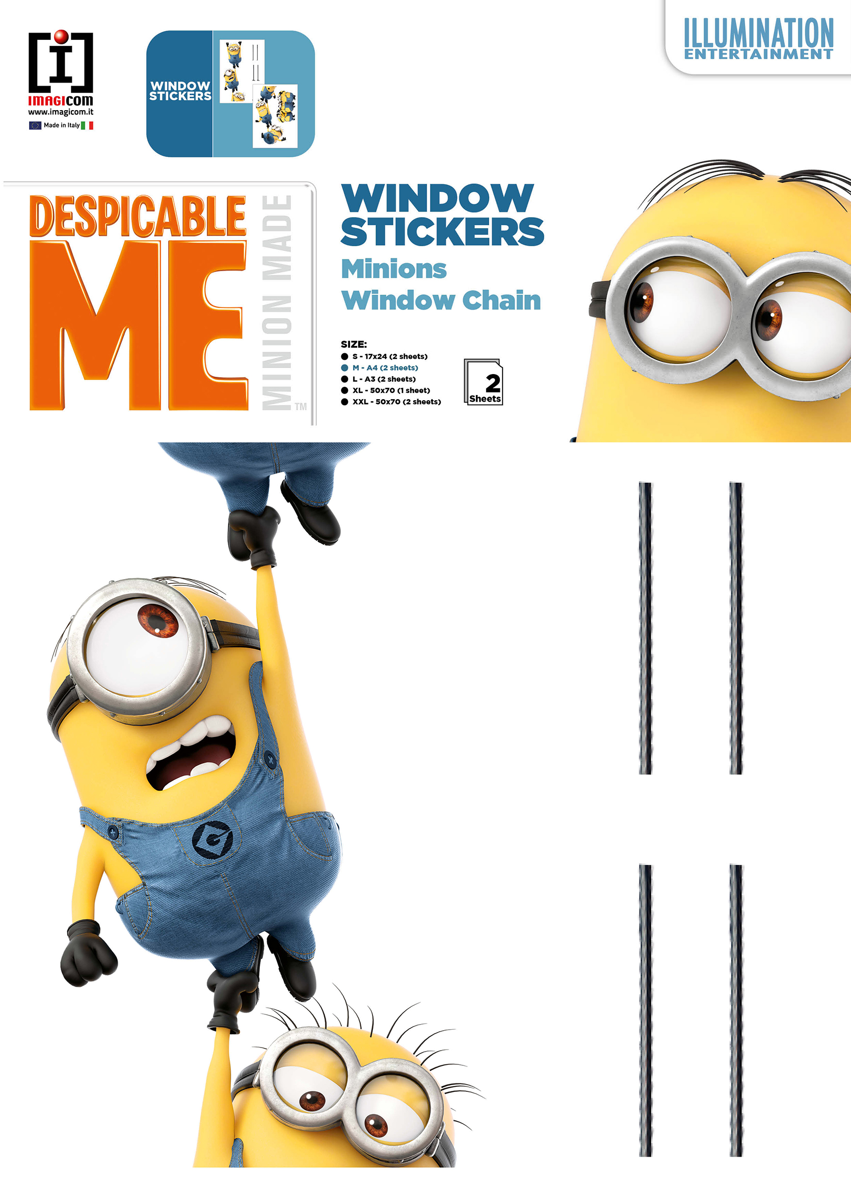 Minions Chain (vindudekor) - 2