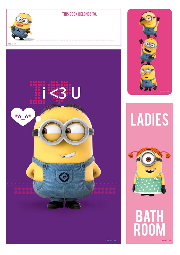 Minions  - Stay out!  - 4