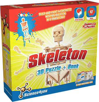 Skjelett byggesett3D, Science4You