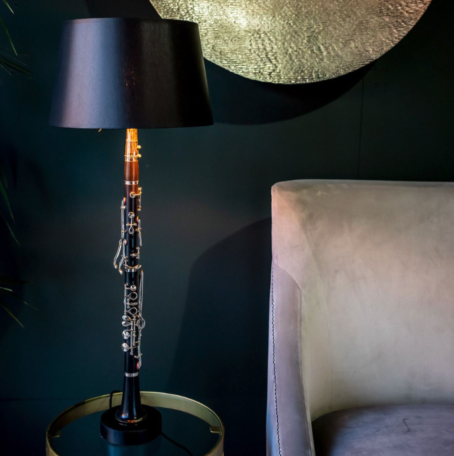 Bordlampe med klarinett, DeFranco - 2