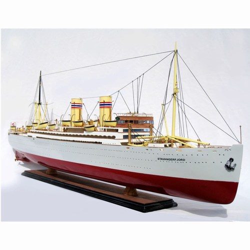 Skippsmodell - DS STAVANGERFJORD, 100 CM
