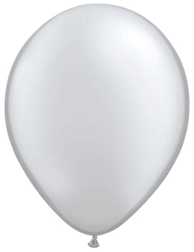 Ballonger Sølv Premium Metallic