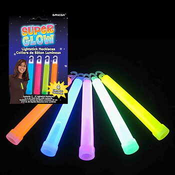 Glowstick XL (lysstaver), (4 farger, mix)