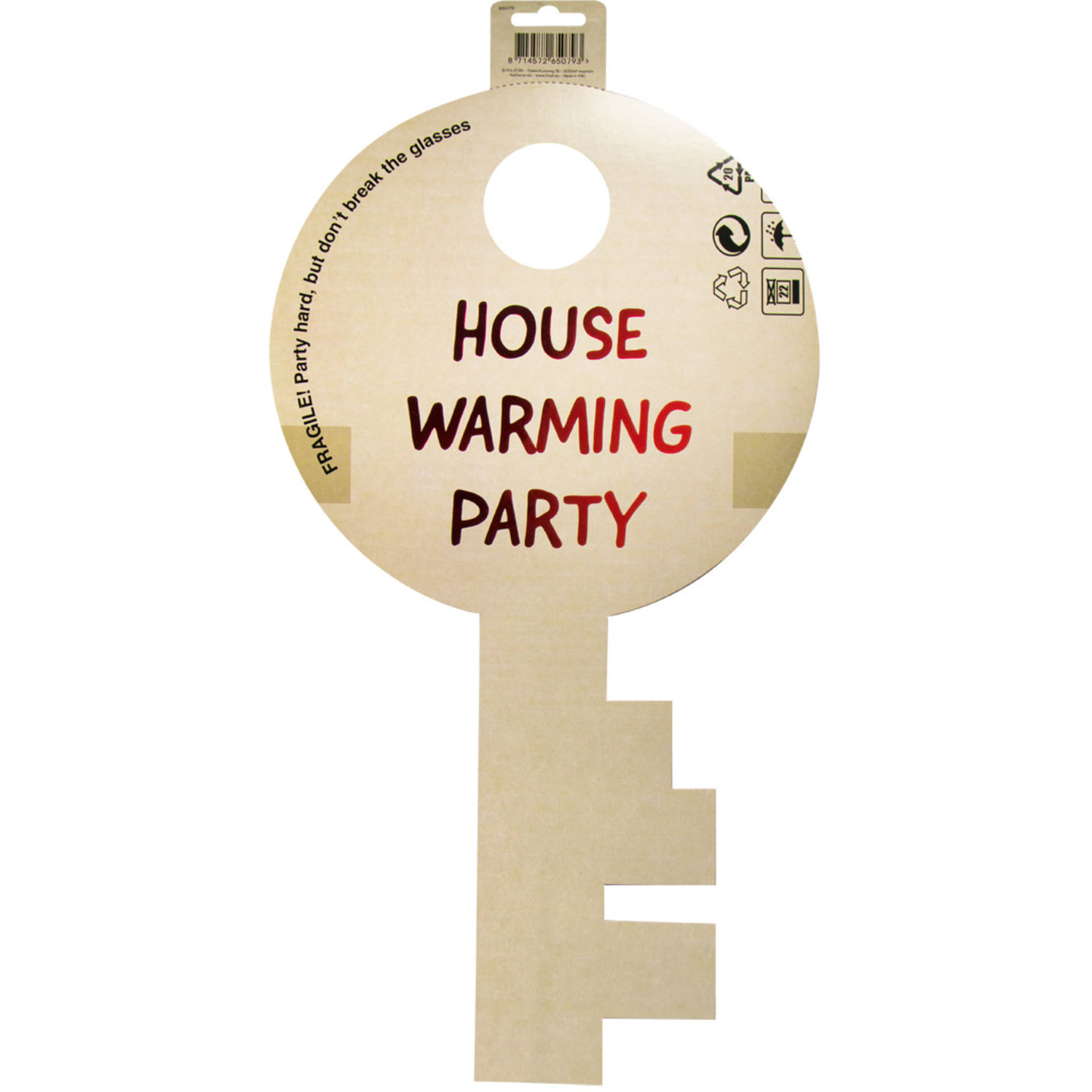 Housewarming party skilt 