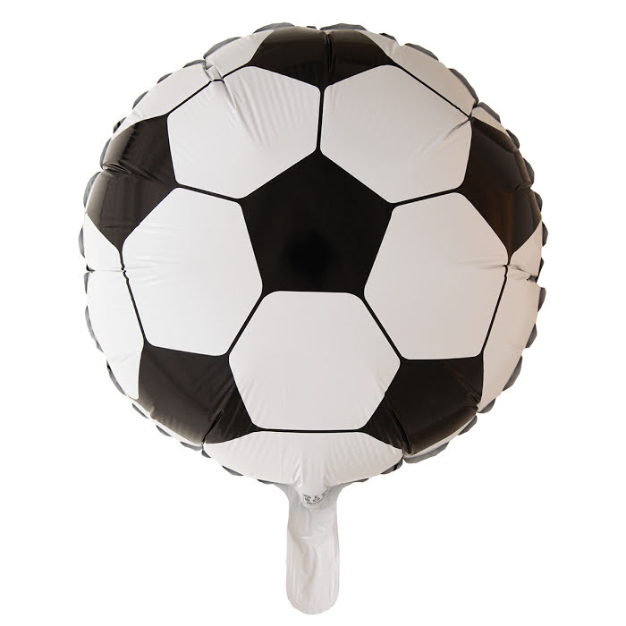 Folieballong, rund fotball (46 cm)