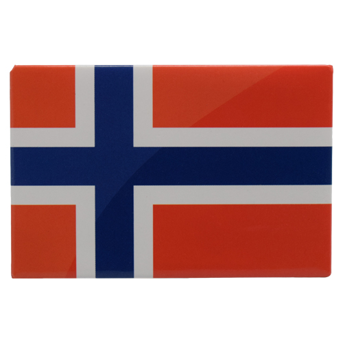Kjøleskapsmagnet - Norsk flagg