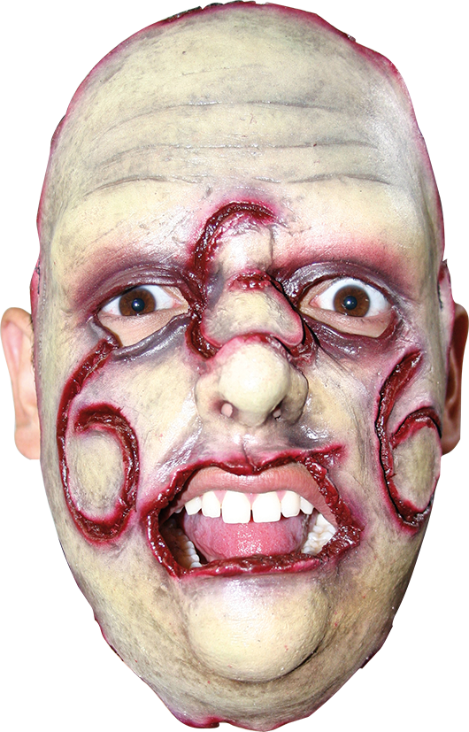 Serial Killer Maske 666 - Latex