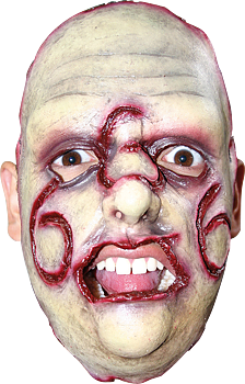 Serial Killer Maske 666 - Latex