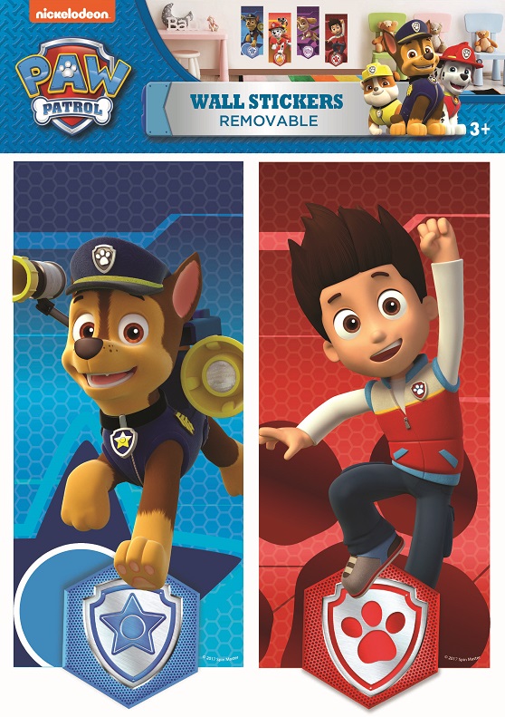 Wallsticker, Paw Patrol (Ryder og Chase) - 2