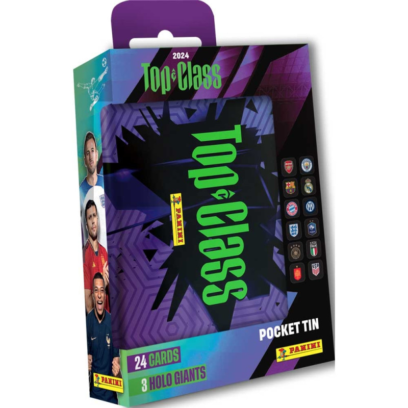 Fotbollskort  Top class 2024 Pocket Tin - 3
