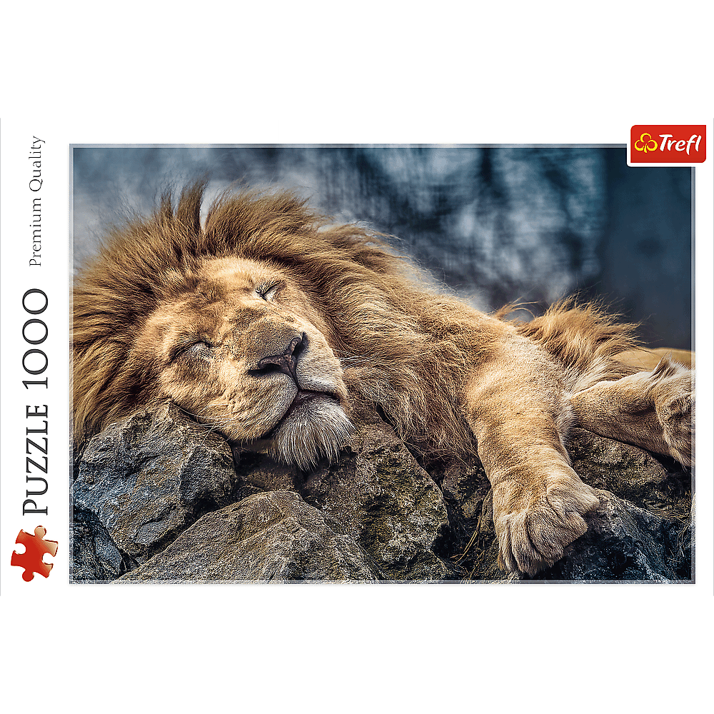 Trefl Pussel Sleeping Lion, 1000 Bitar - 2