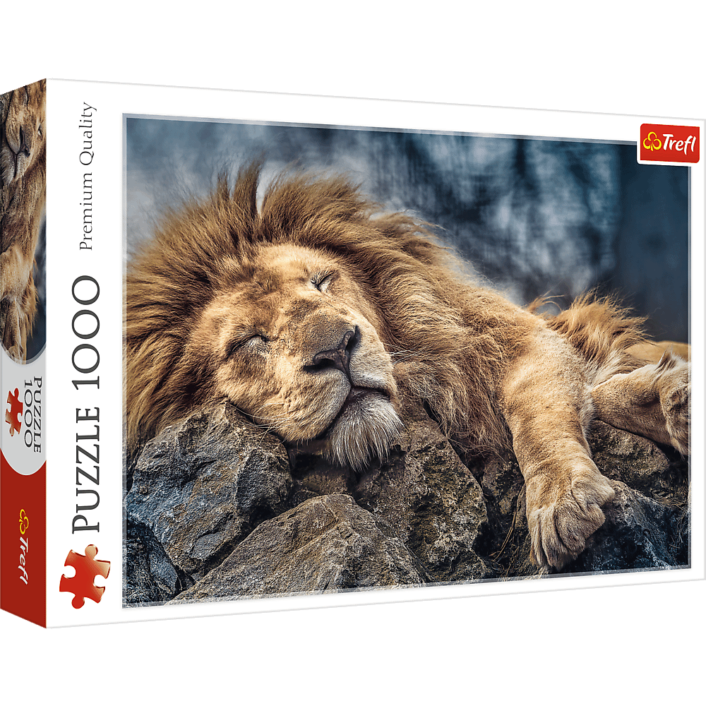 Trefl Pussel Sleeping Lion, 1000 Bitar