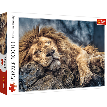 Trefl Pussel Sleeping Lion, 1000 Bitar