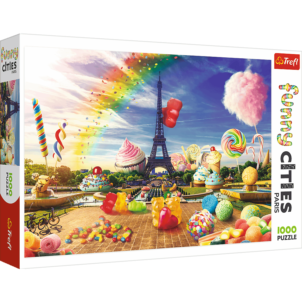 Trefl Pussel Sweet Paris, 1000 Bitar