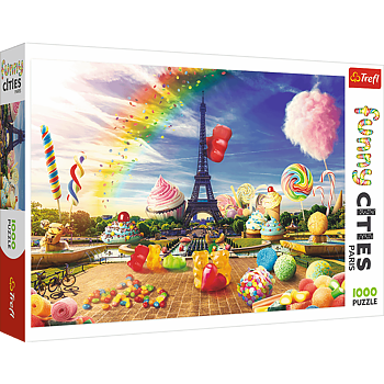 Trefl Pussel Sweet Paris, 1000 Bitar