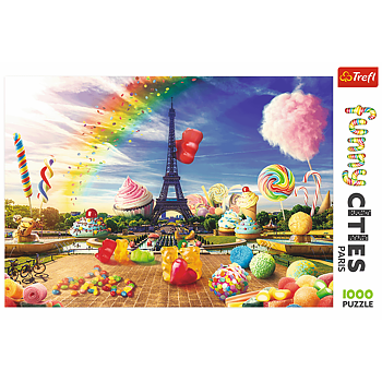 Trefl Pussel Sweet Paris, 1000 Bitar