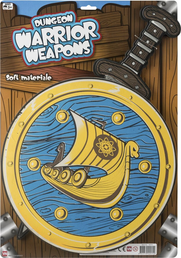 Vikingasvärd & sköld