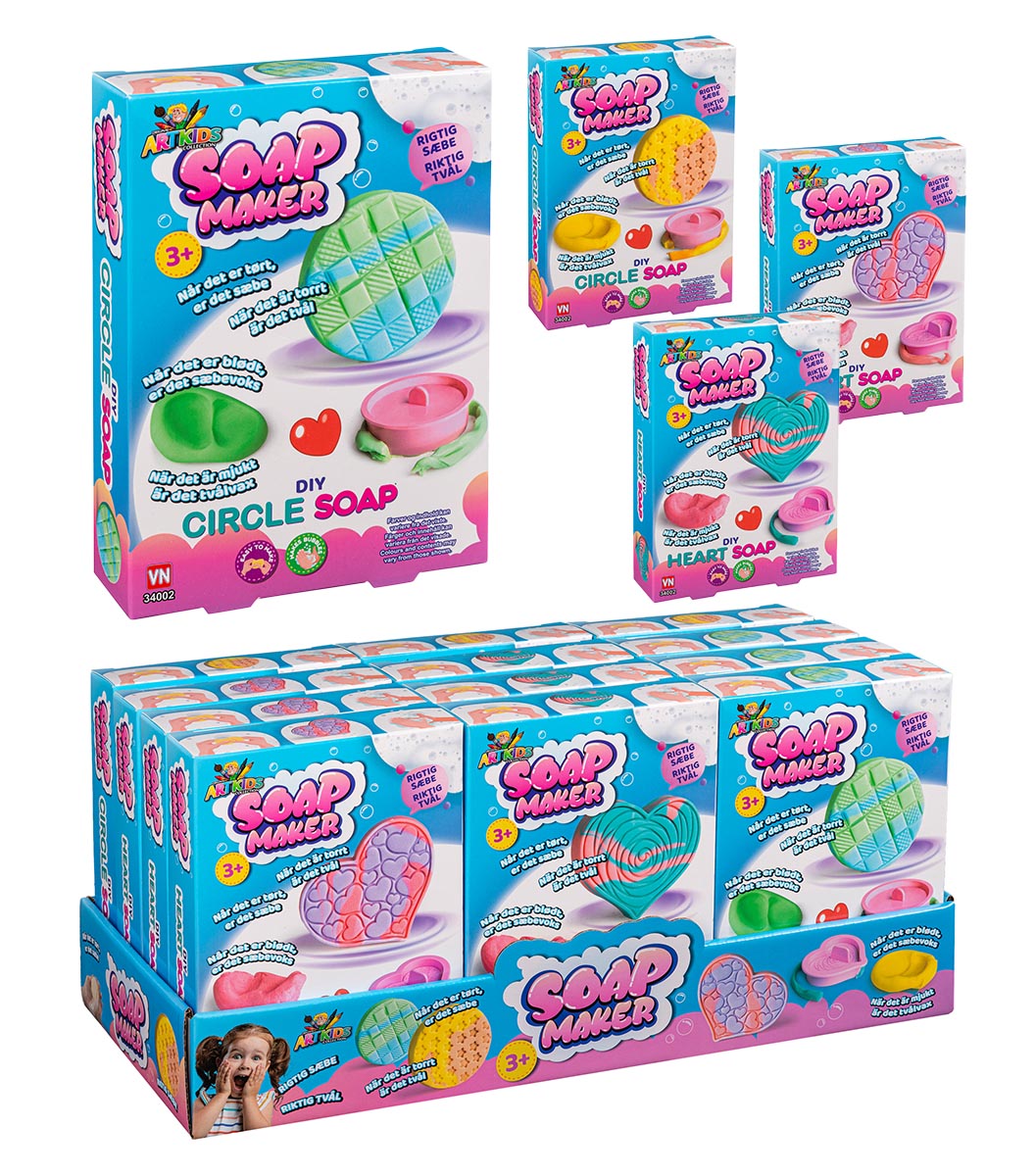 Soap dough, hjärta