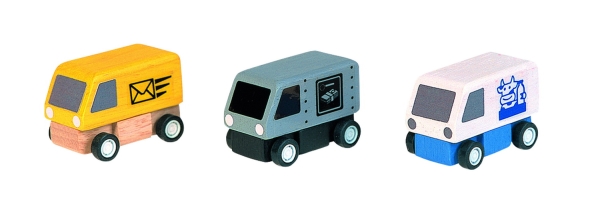 Delivery Vans 3 st - PlanToys