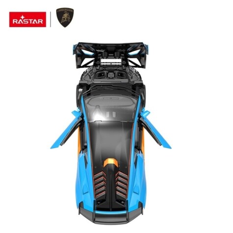 Rastar Die cast 1:32 Lamborghini Huracan STO Blue - 2
