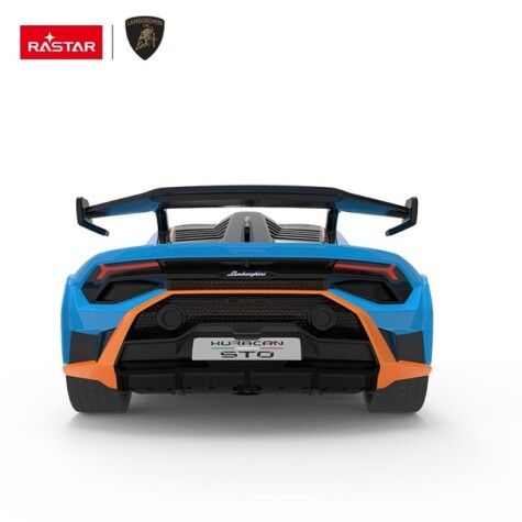 Rastar Die cast 1:32 Lamborghini Huracan STO Blue - 4