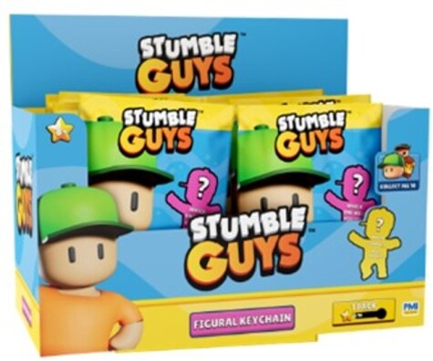 Stumble Guys S2 Figurnyckelring Foliepåse 5,5 cm, 1 st - 2
