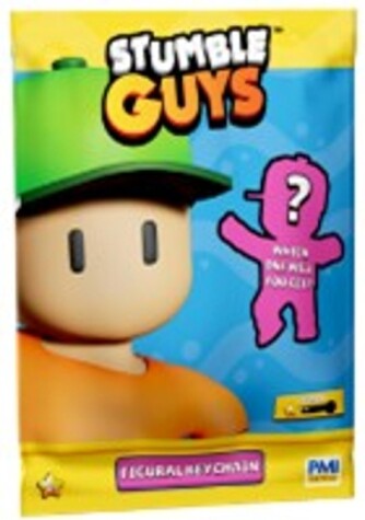 Stumble Guys S2 Figurnyckelring Foliepåse 5,5 cm, 1 st