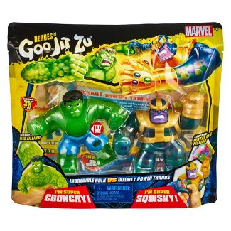 Goo Jit Zu Dc S3 Två Pack - Hulken vs Thanos - 2