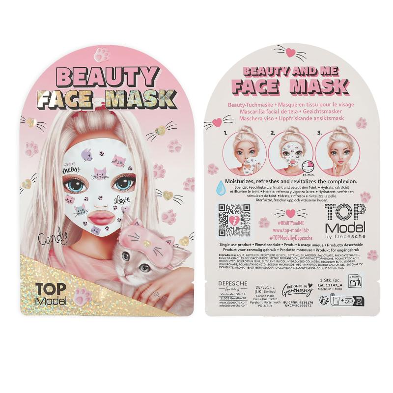 TOPModel Ansiktsmask, Djur BEAUTY and ME - 4
