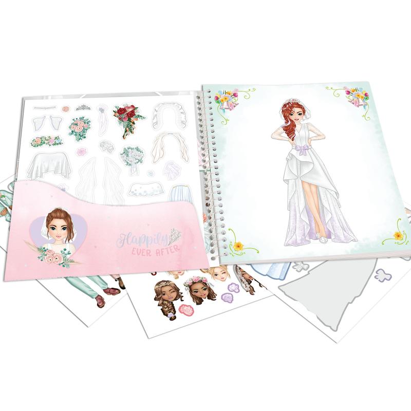 TOPModel Dress Me Up Stickersbok Wedding - 2