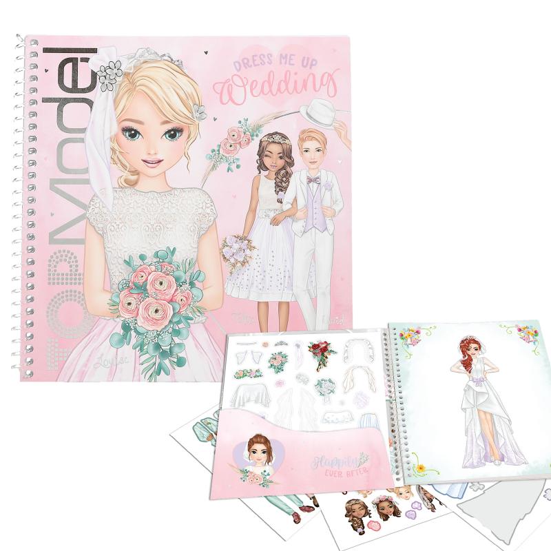TOPModel Dress Me Up Stickersbok Wedding - 4