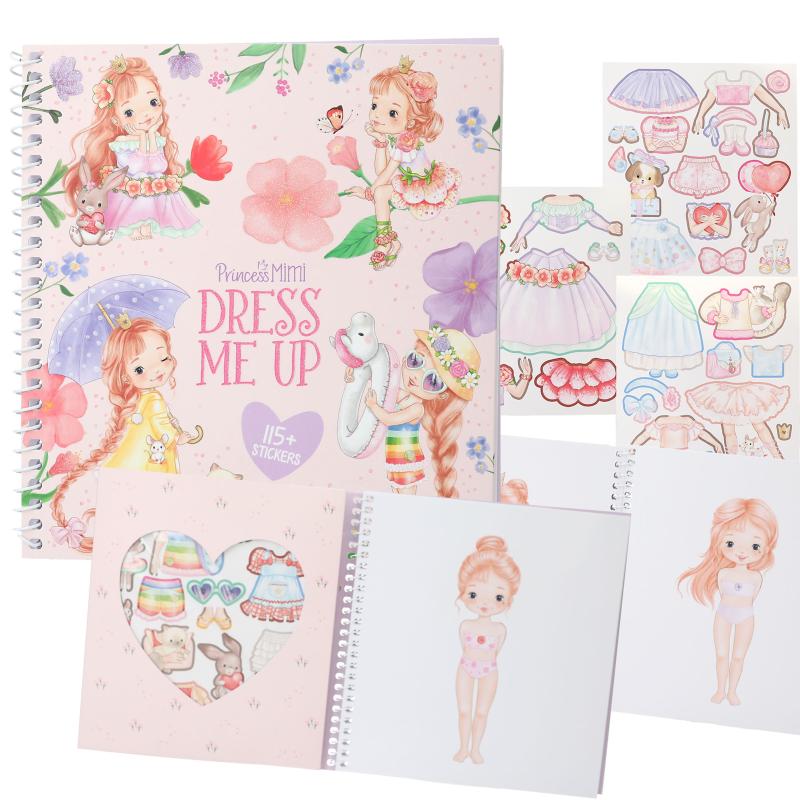 Princess Mimi Dress Me Up Stickersbok - 3