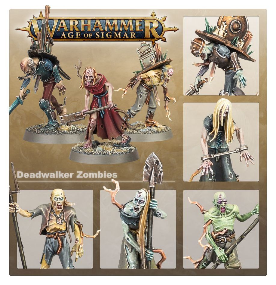 Warhammer 40k Soulblight Gravelords: Deadwalker Zombies - 3