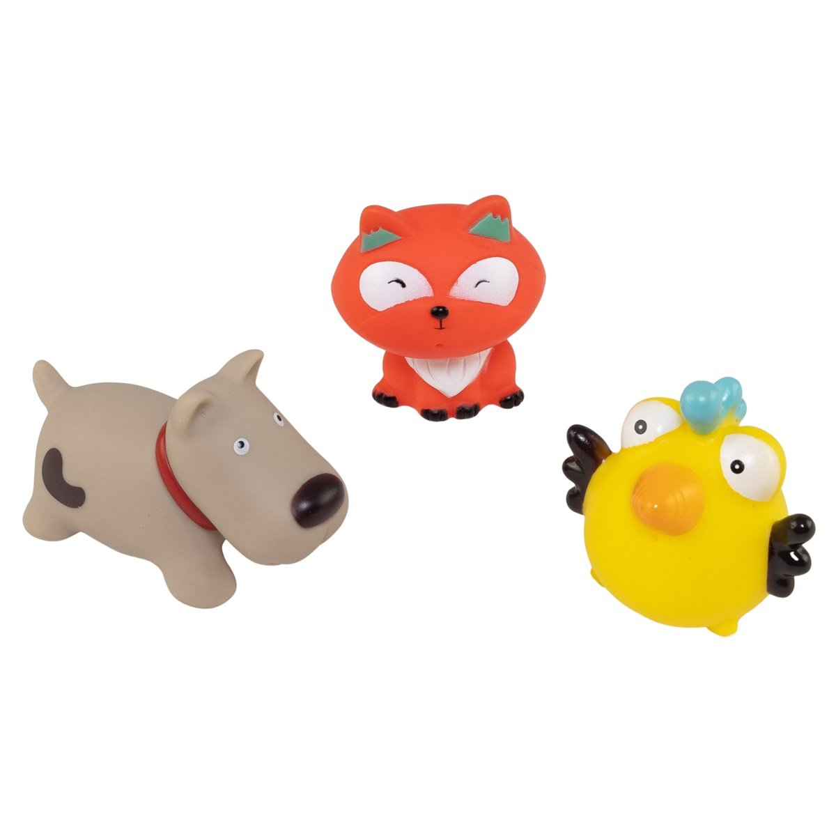 Badleksak, Husdjur, 3-pack - Rätt Start