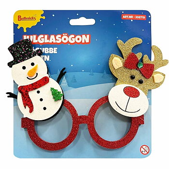 Buttericks Julglasögon, Snögubbe & Ren
