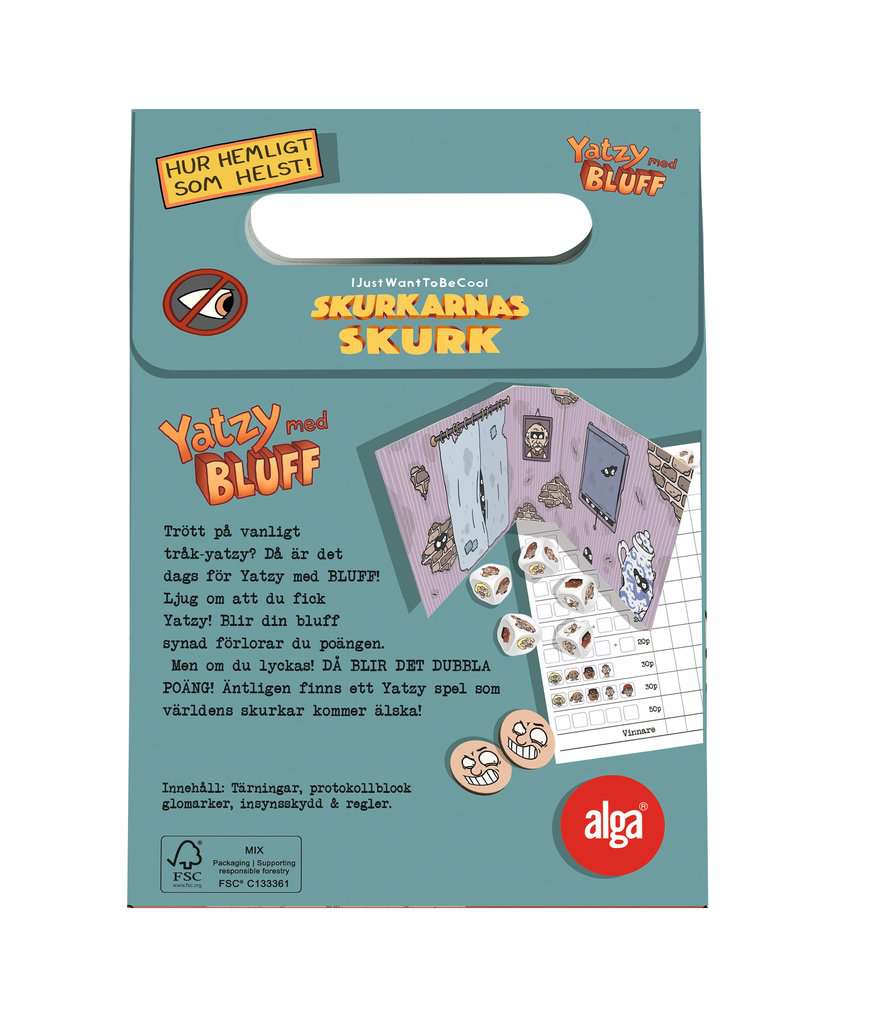 Yatzy med bluff – Skurkarnas skurk