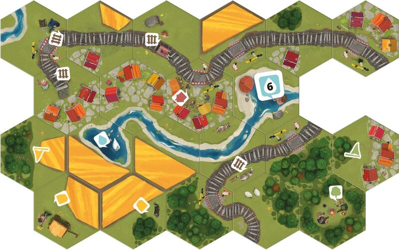 Spel Dorfromantik - 2