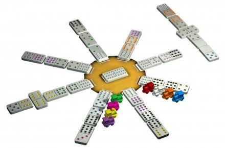 Tactic Spel Mexican Train i Plåtask - 2