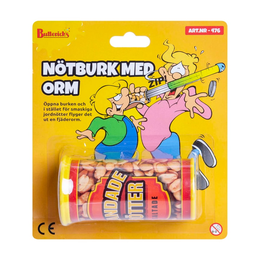 Buttericks Nötburk med orm